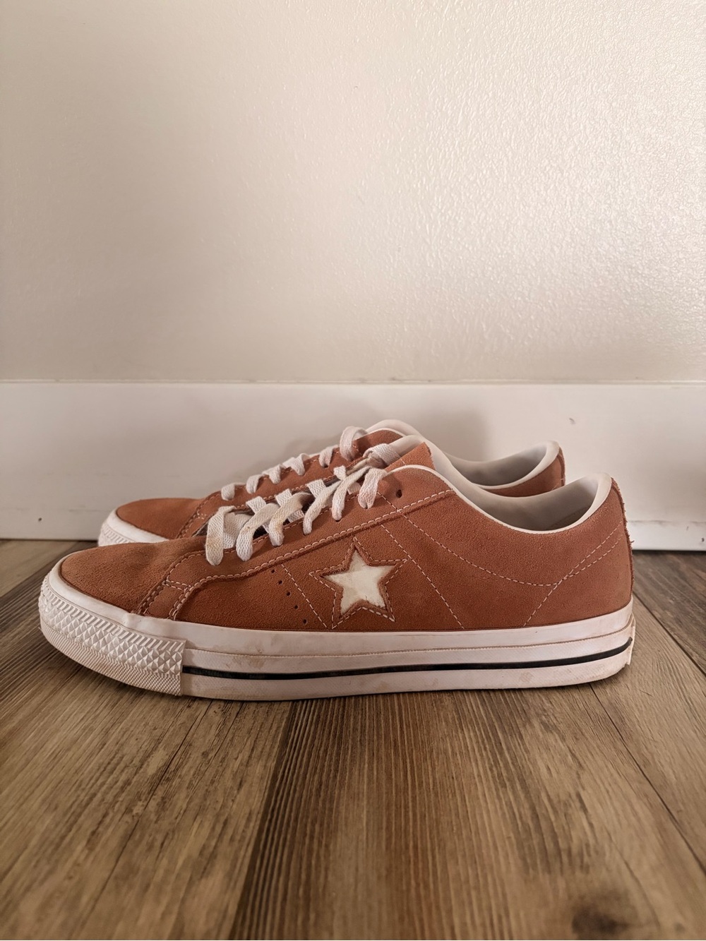 Converse Men's Suede One Star Sneakers - Brown - Picture 3 of 4